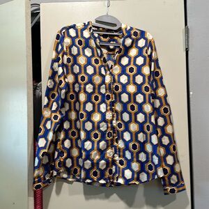 Vintage psychedelic button down